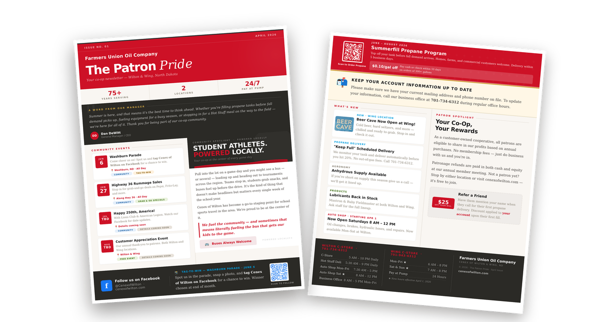 The Patron Pride, Issue No. 01, April 2026